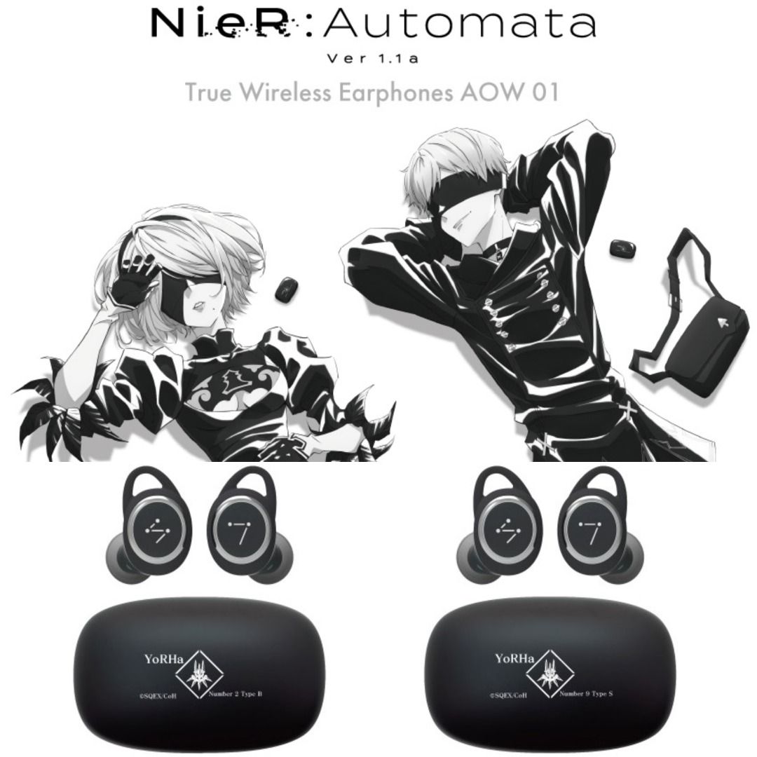 NieR: Automata コラボイヤホン Number 2 Type B ニーアオートマタ