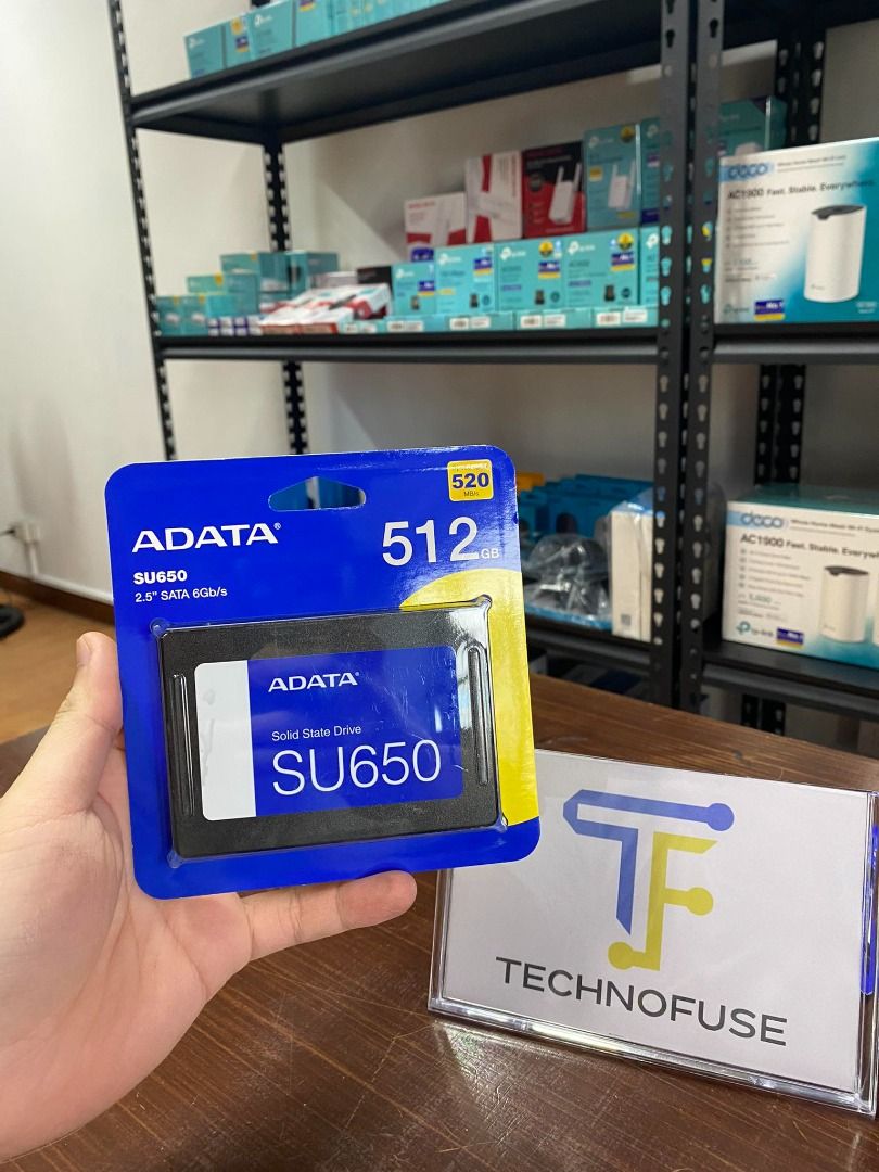 ADATA SU650 2.5" SATA SSD 512GB ASU650SS-512GT-R, Computers & Tech ...