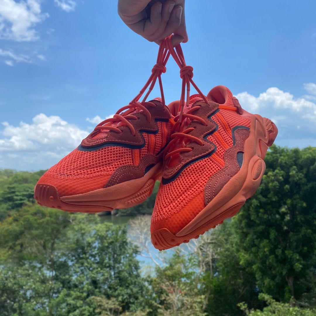 Adidas Ozweego Bold Orange Men s Fashion Footwear Sneakers on Carousell