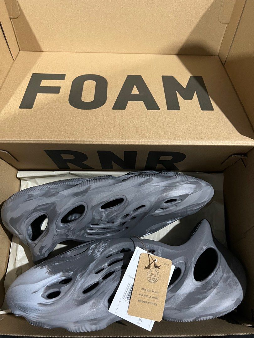 Adidas Yeezy Foam Runner - MX Granite (Category: Sneakers) located in Quezon City. Submitted by underratedph (Listing ID 1293812355, Image 1). Description: Brand new Adidas Yeezy Foam Runner Size 9 UK Mens Colorway: MX Granite Authentic, purchased locally via Addias App PH Price: 6,000 Php.