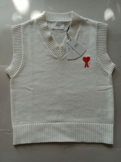 Ami paris knitted vest