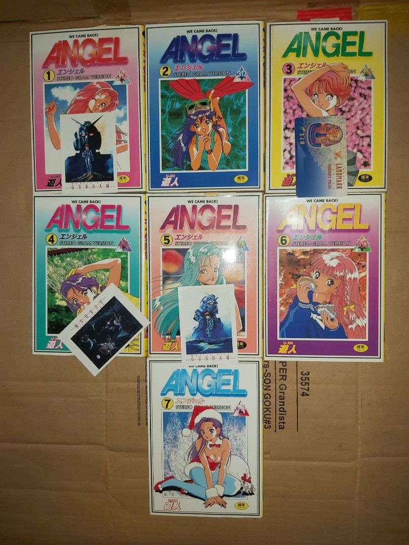 ANGEL 遊人U-jin 3D H 漫畫H Manga Action Comics 日文版STEREO