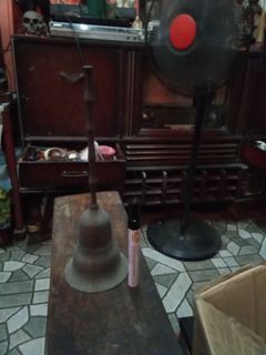 Antique Vintage tall brass bell