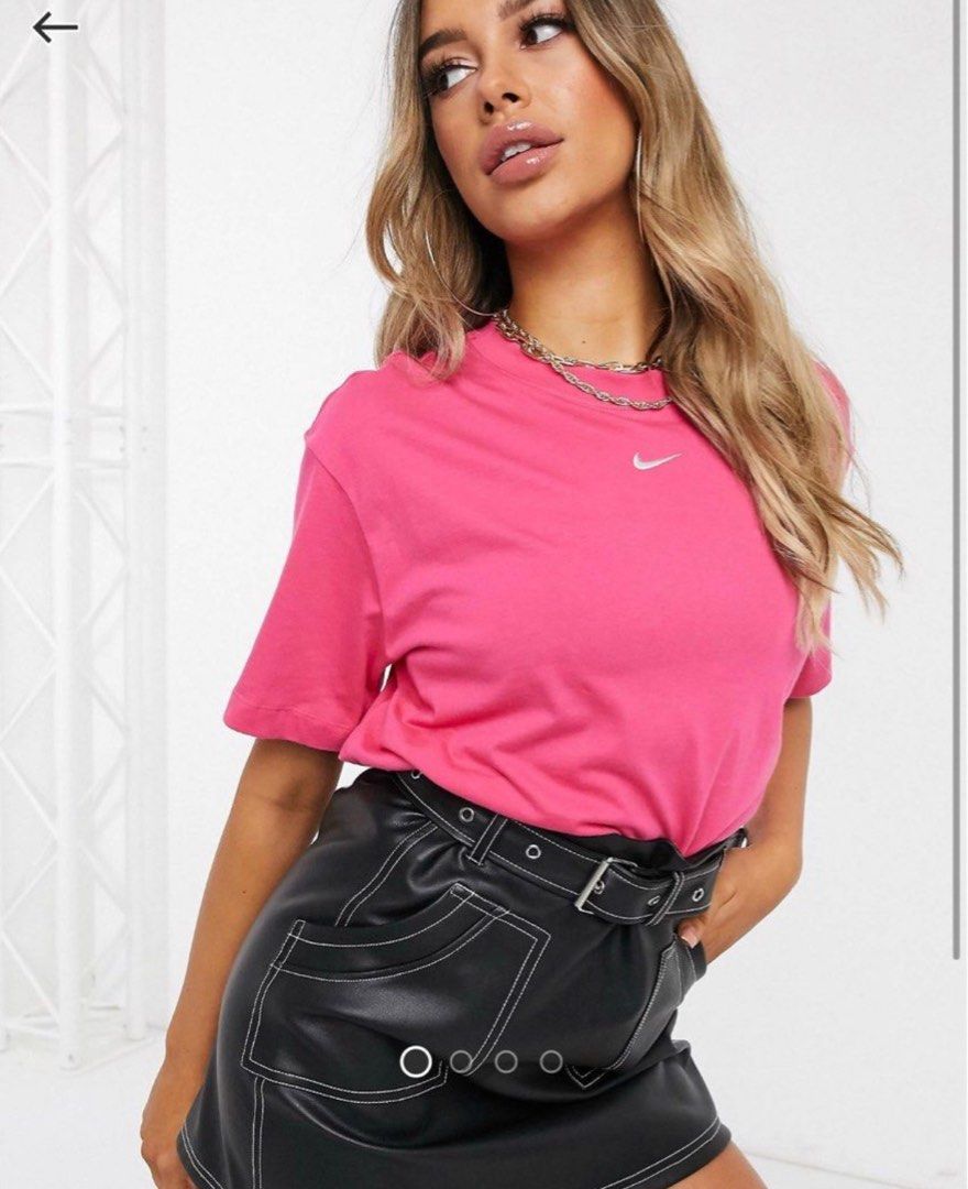 asos neon pink top