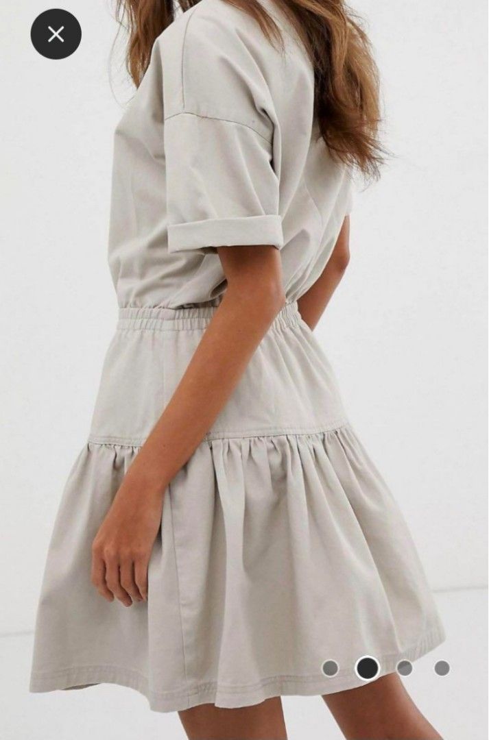 ASOS Tiered Dress Women s Fashion Dresses Sets Dresses on Carousell
