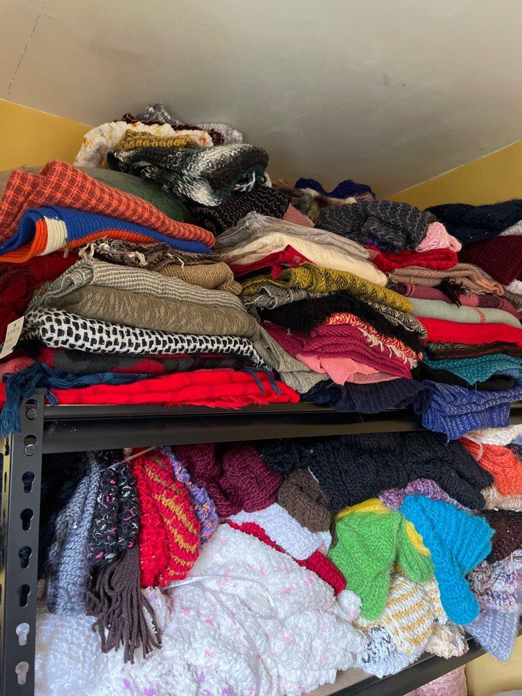 Assorted Scarves/ Shawls (Category: Coats, Jackets and Outerwear) located in Quezon City. Submitted by tmycheung (Listing ID 1293803054, Image 1). Description: Kindly let me know what type of scarves/shawls you like: **Thick Crochet **Polyester **Cotton Php 20 per piece NO Choosing of prints/ designs/ colors This are handpicked RANDOMLY Thank you! .