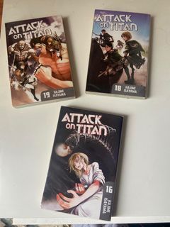 Attack on titan 16,18,19