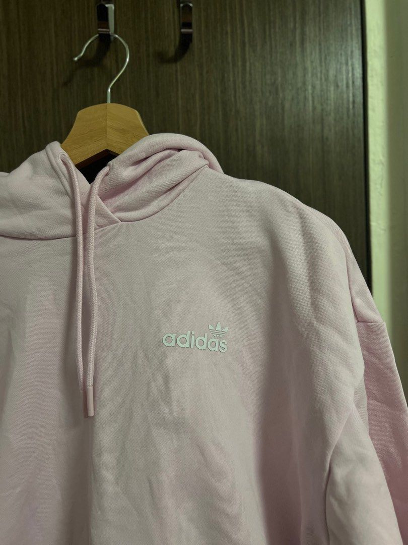 Adidas hot pink hoodie store
