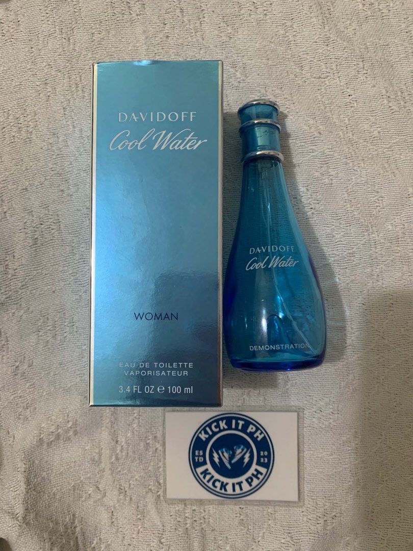 AUTHENTIC DAVIDOFF COOLWATER EMPTY PERFUME BOTTLE (Category: Fragrance & Deodorants) located in Tuguegarao City. Submitted by oldmoneyfindsph (Listing ID 1293850216, Image 1). Description: AUTHENTIC DAVIDOFF COOLWATER FOR WOMAN EMPTY PERFUME BOTTLE (from Robinsons Mall) -Good for display/perfume collection -no sprayer/sira sprayer kasi ginamit sya for decant😊 Madami pa po ako available perfume bottles dito chat lang po kayo for bundles and disco