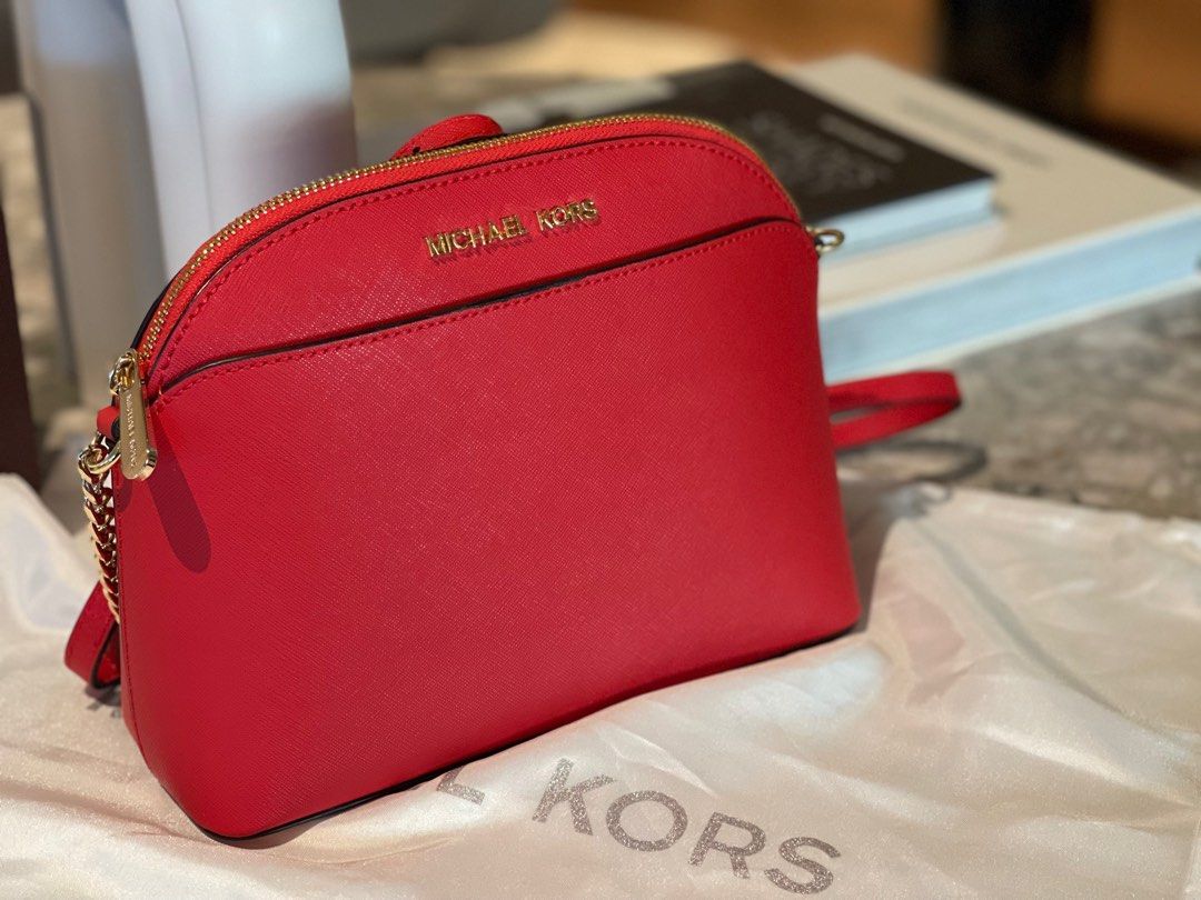Authentic Michael Kors MK Cindy Crossbody Bag Women s Fashion Bags Wallets Cross body Bags on Carousell