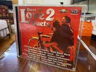 Best of Love 2 Duets Songs - VCD vivaoke Karaoke CD - Used