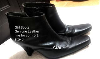 Boots Leather