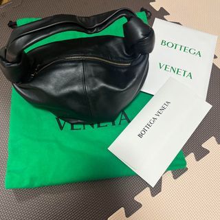 BOTTEGA VENETA DOUBLE KNOT leather soft clutch bag