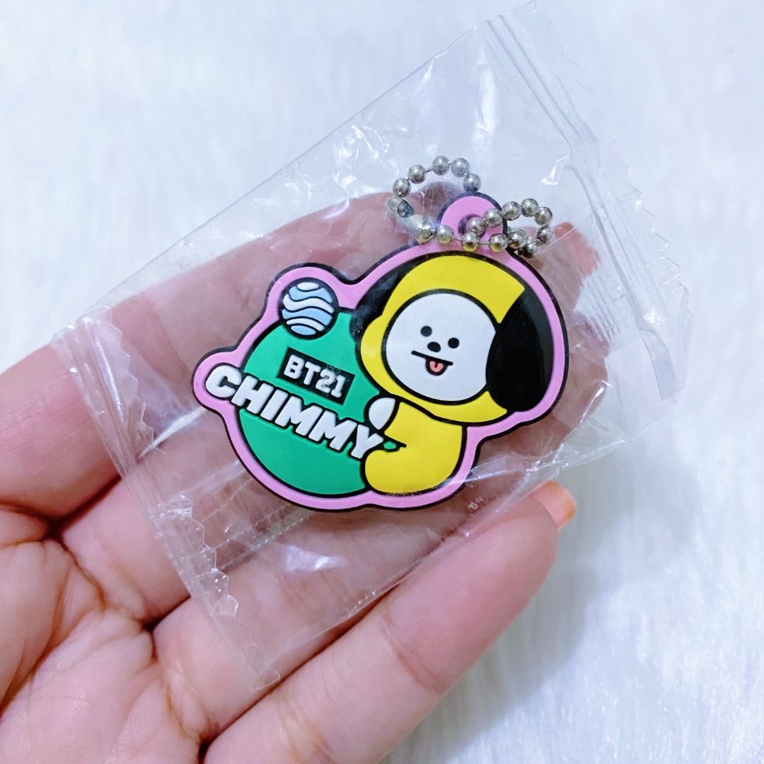 BT21 Official and Licensed Rubber Keychains, Hobbies & Toys, Toys ...