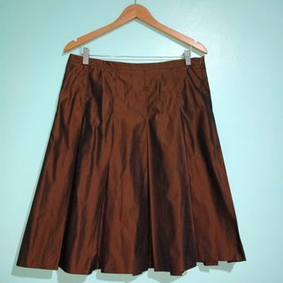 BURBERRY - Chocolate Brown Skirt