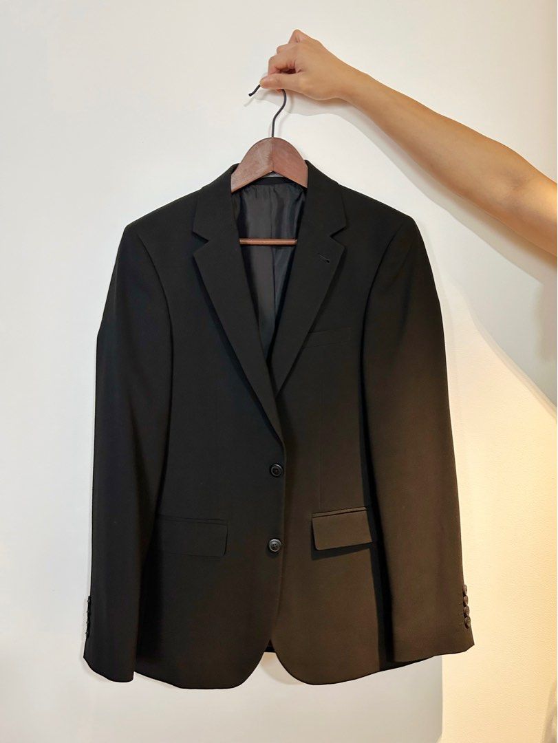 Burton Menswear 36R black blazer jacket Brand New EU 46 UK 36 US 36