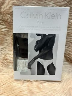Calvin Klein  Men's Bikini Brief 3pcs(Avail Size S, M,L,XL)