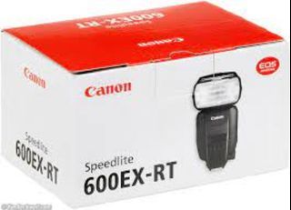 Canon Speedlite 600EX-RT ETTL-II Flash