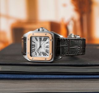 cartier santos medium for sale