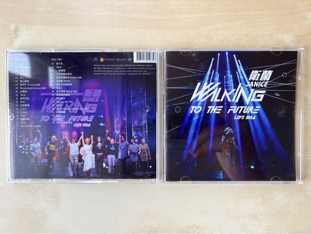 CD｜衛蘭Walking to the Future Live 2014 (2CD), 興趣及遊戲, 音樂