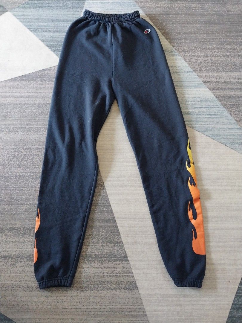 Champion X kylie Jenner Flames Jogger