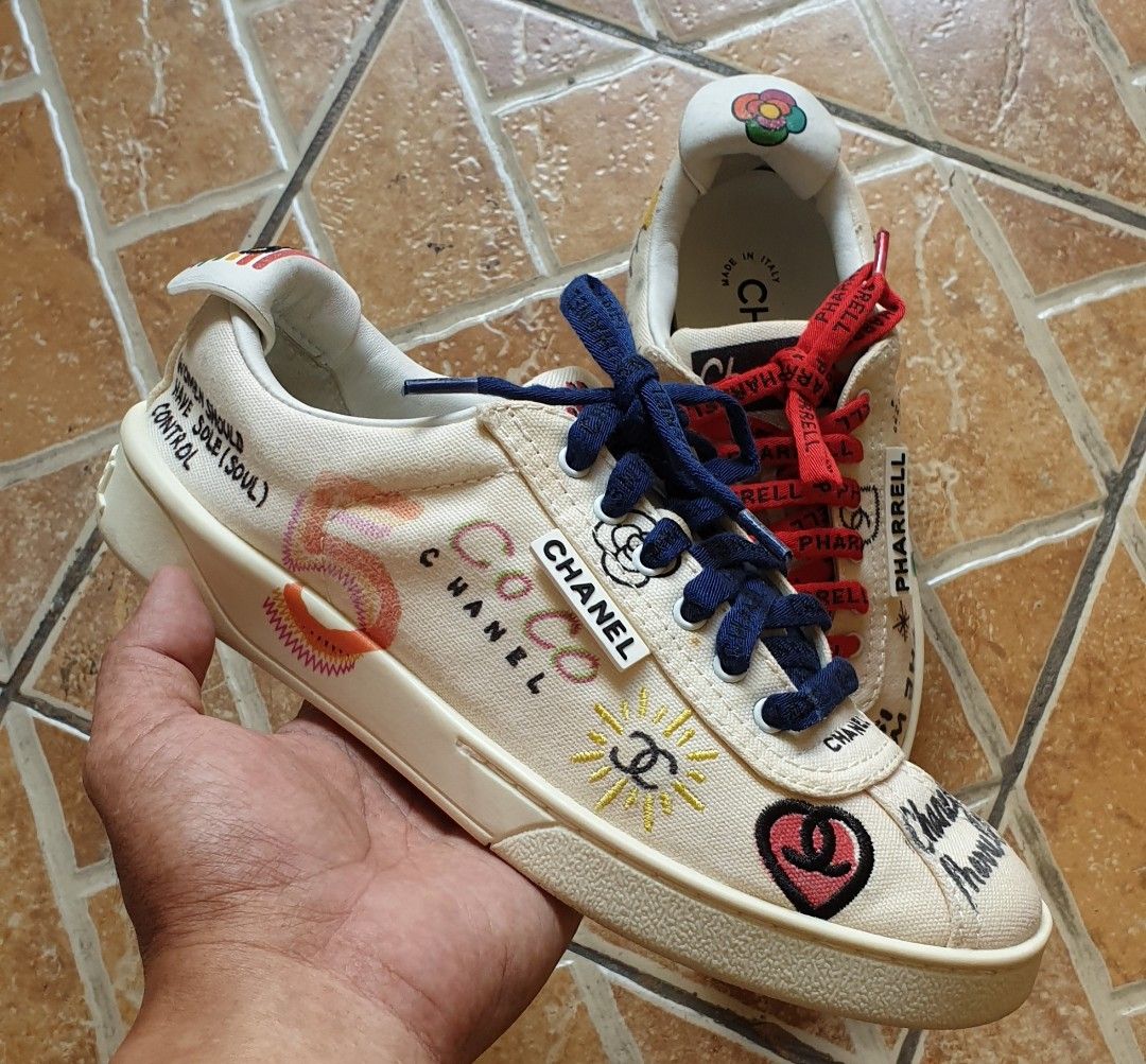 CHANEL COCO x PHARELL SNEAKERS Women s Fashion Footwear