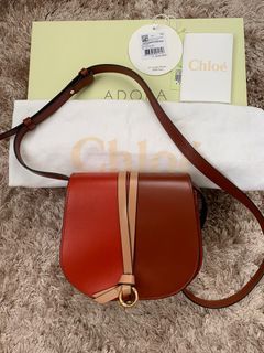 Chloe Alphabet Saddle Bag