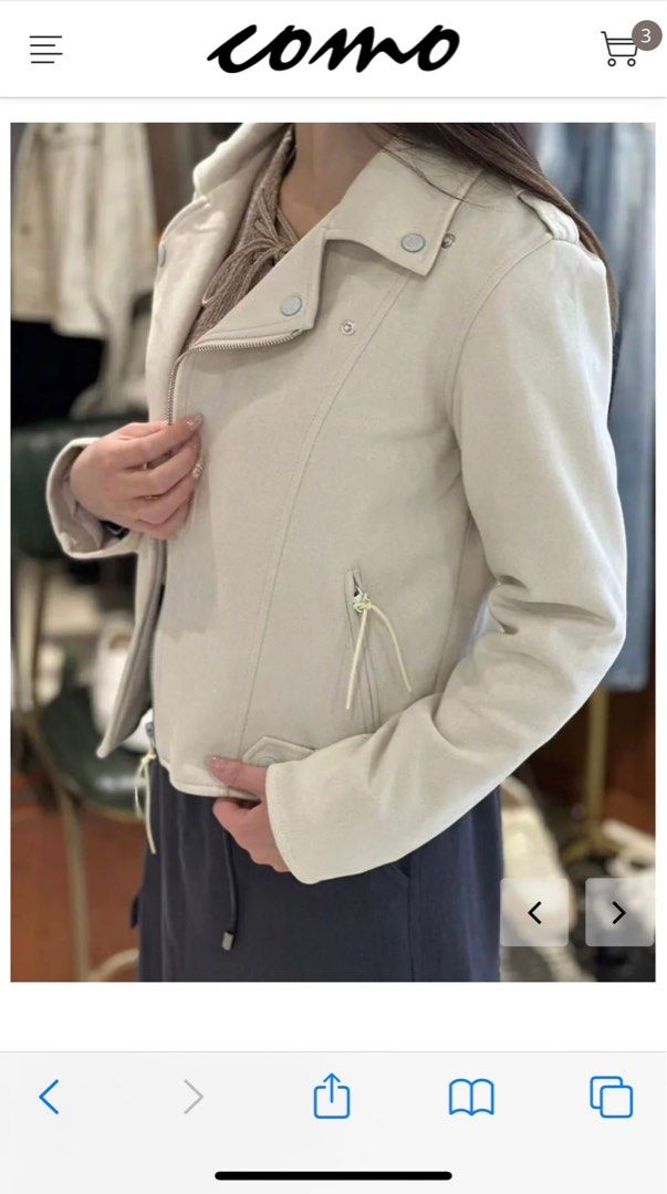Como jacket （分類：外套及戶外衣服）位於 Hong Kong。 由 meowthhk 提交（商品編號 1293795995，圖片 2）。簡介： 。