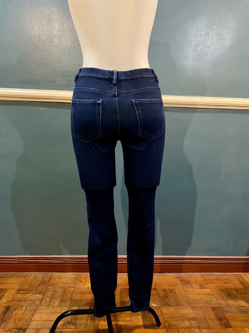 Ultra Stretch High Rise Denim Leggings Pants jeggings