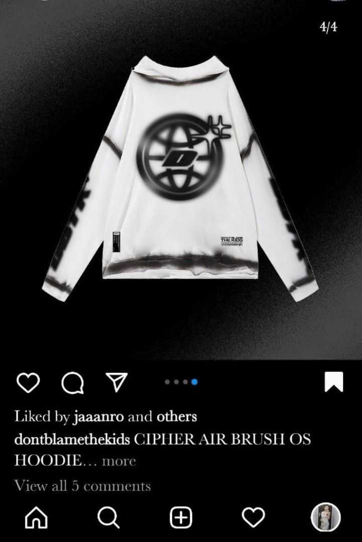 RUSH!!! DBTK Cipher Airbrush white OverSized Fit hoodie (Category: Coats, Jackets and Outerwear) located in Marikina City. Submitted by pre_loved.xs (Listing ID 1293812071, Image 1). Description: READ!!! 👇🏻 see photos >> selling my pre loved DBTK Hoodie orig bought at Flagship store Since Oversized Fit at ang size nito ay Large, need wash some photos uploaded are not mine but from the clothing ✨ no copyright infringement intended! spread love l