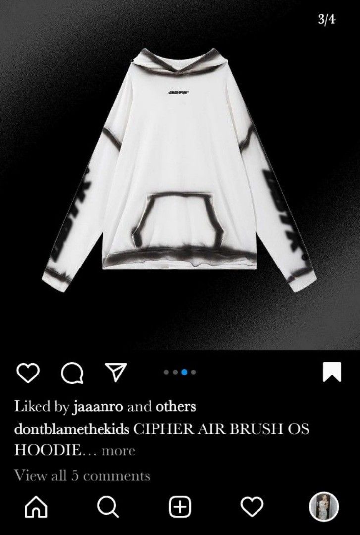 RUSH!!! DBTK Cipher Airbrush white OverSized Fit hoodie (Category: Coats, Jackets and Outerwear) located in Marikina City. Submitted by pre_loved.xs (Listing ID 1293812071, Image 2). Description: READ!!! 👇🏻 see photos >> selling my pre loved DBTK Hoodie orig bought at Flagship store Since Oversized Fit at ang size nito ay Large, need wash some photos uploaded are not mine but from the clothing ✨ no copyright infringement intended! spread love l