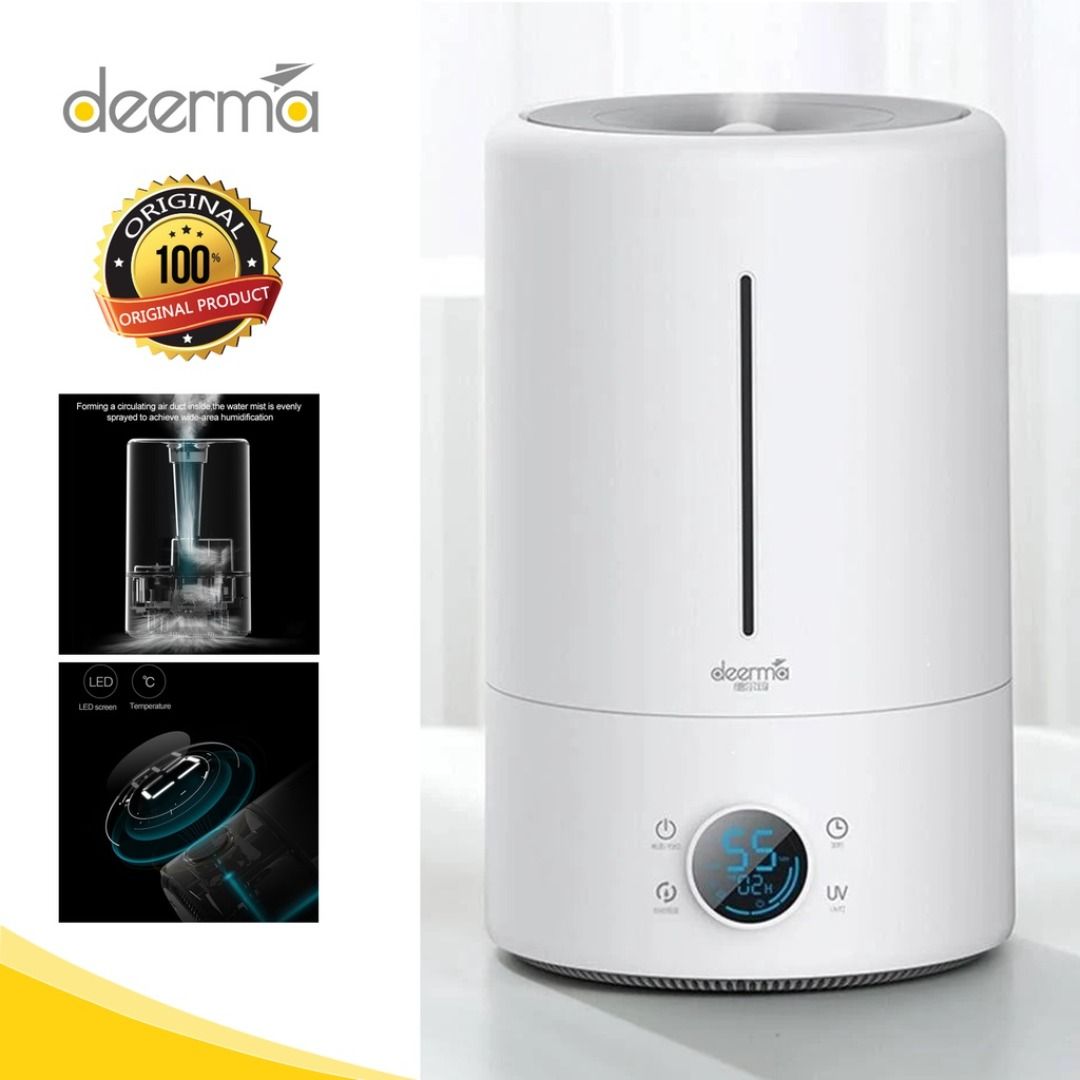 Deerma F628S Humidifier Intelligent Constant Humidity 5L Large Capacity ...