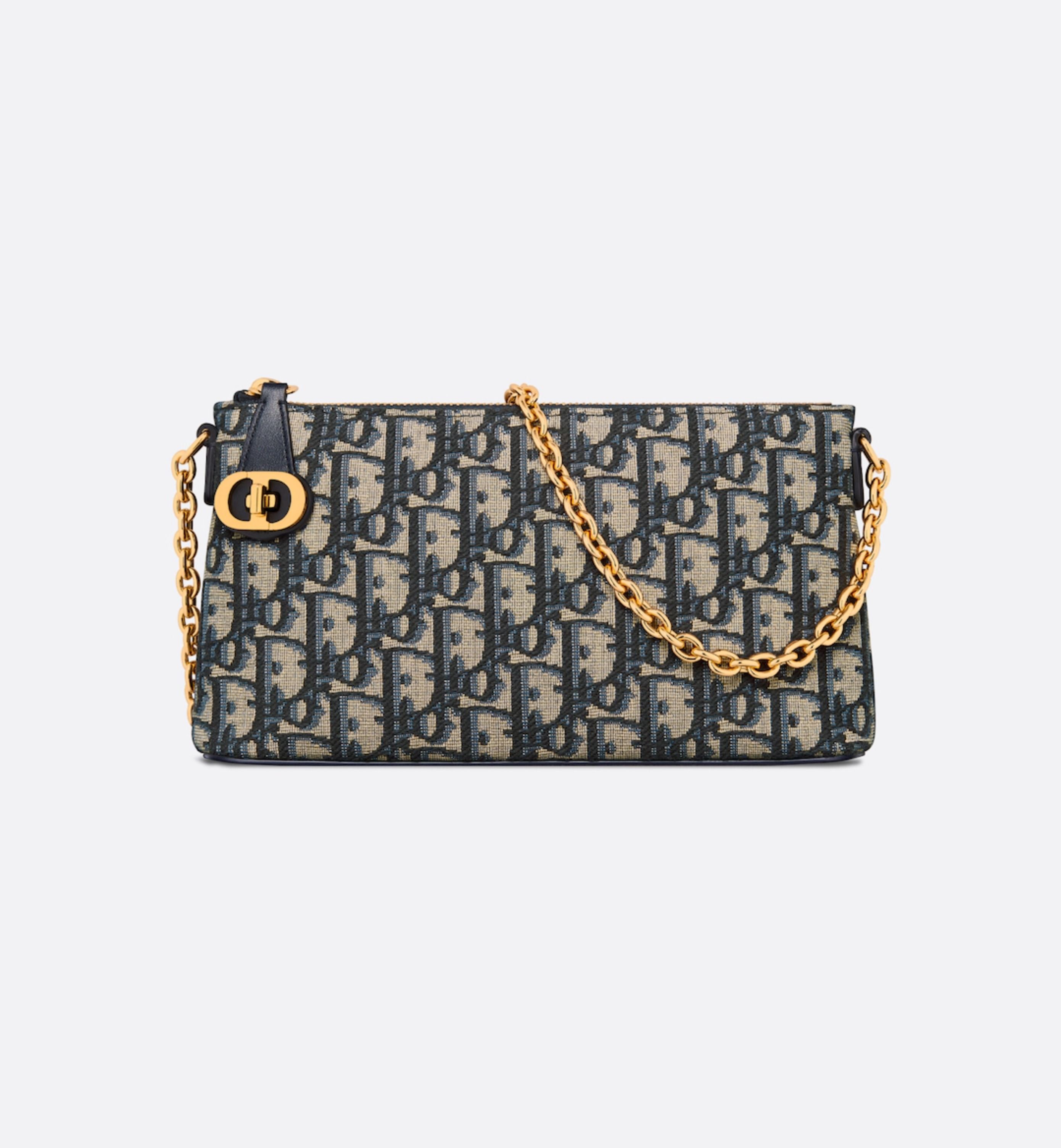 Dior wallet on chain oblique deals