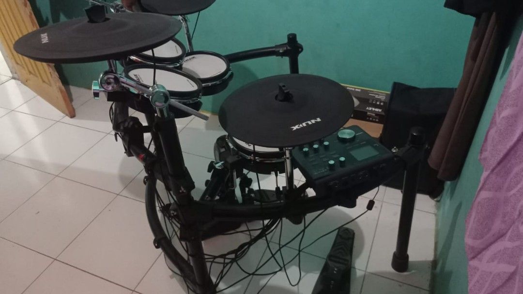 Drum elektrik nux Dm7x, Musik & Media, Alat di Carousell