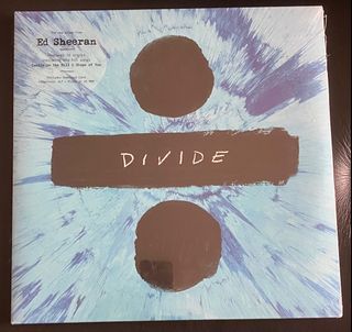 ED SHEERAN Divide 2x Vinyl LP