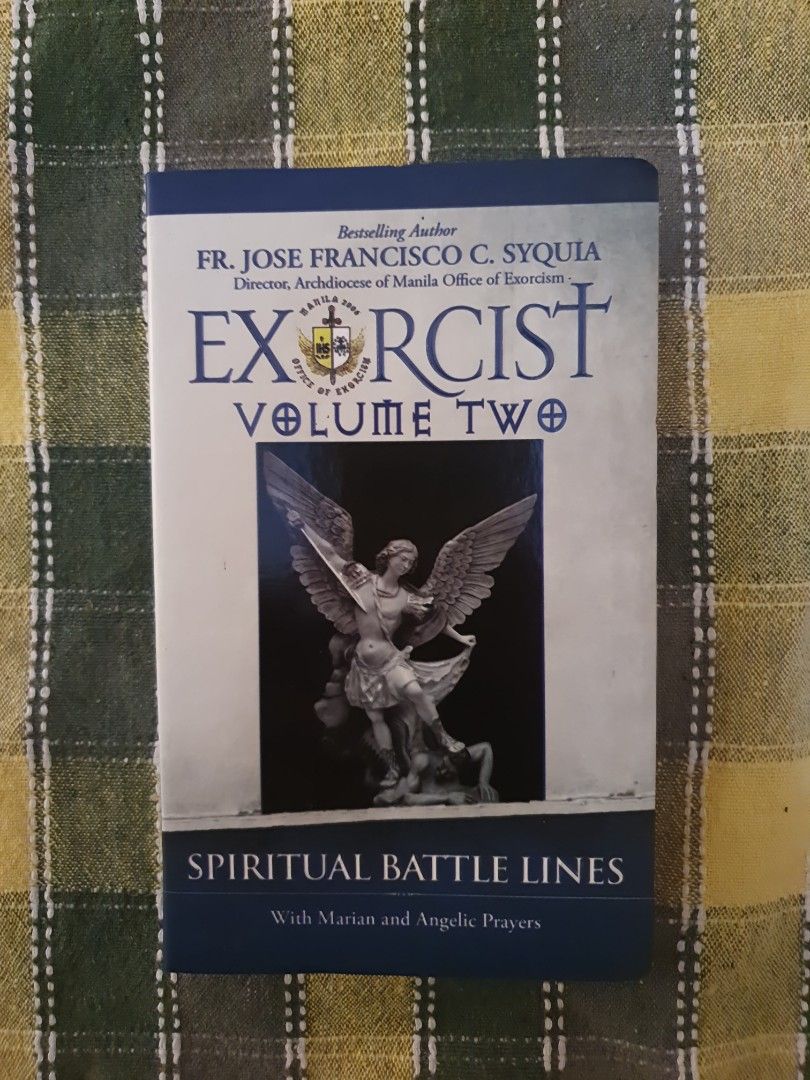 Exorcist Volume Two (Category: Religion Books) located in Paranaque City. Submitted by yourneighbortotoro (Listing ID 1293856184, Image 1). Description: We cannot thank Fr. Jocis enough for this second volume of his book on an area of our spiritual and ecclesial life that he knows by heart. This simply reveals how he has continued to grow from study, ministry, and prayer. I personally congratulate Fr. Jocis as I encourage him to pursue with humil