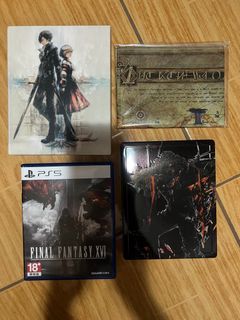 Final Fantasy 16 / XVI Deluxe edition like new for the PS5