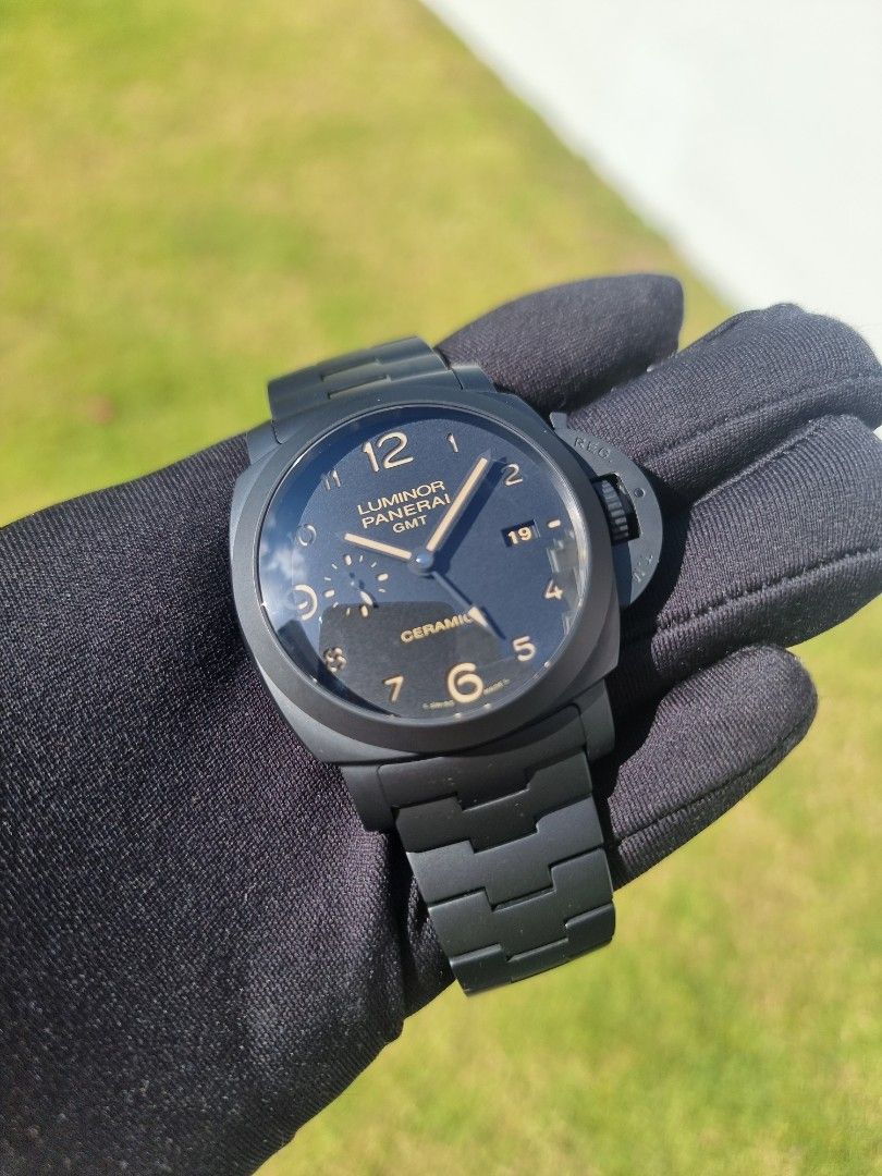 FULL LOCAL SET] PANERAI PAM00438 TUTTONERO LUMINOR 1950 DAYS GMT
