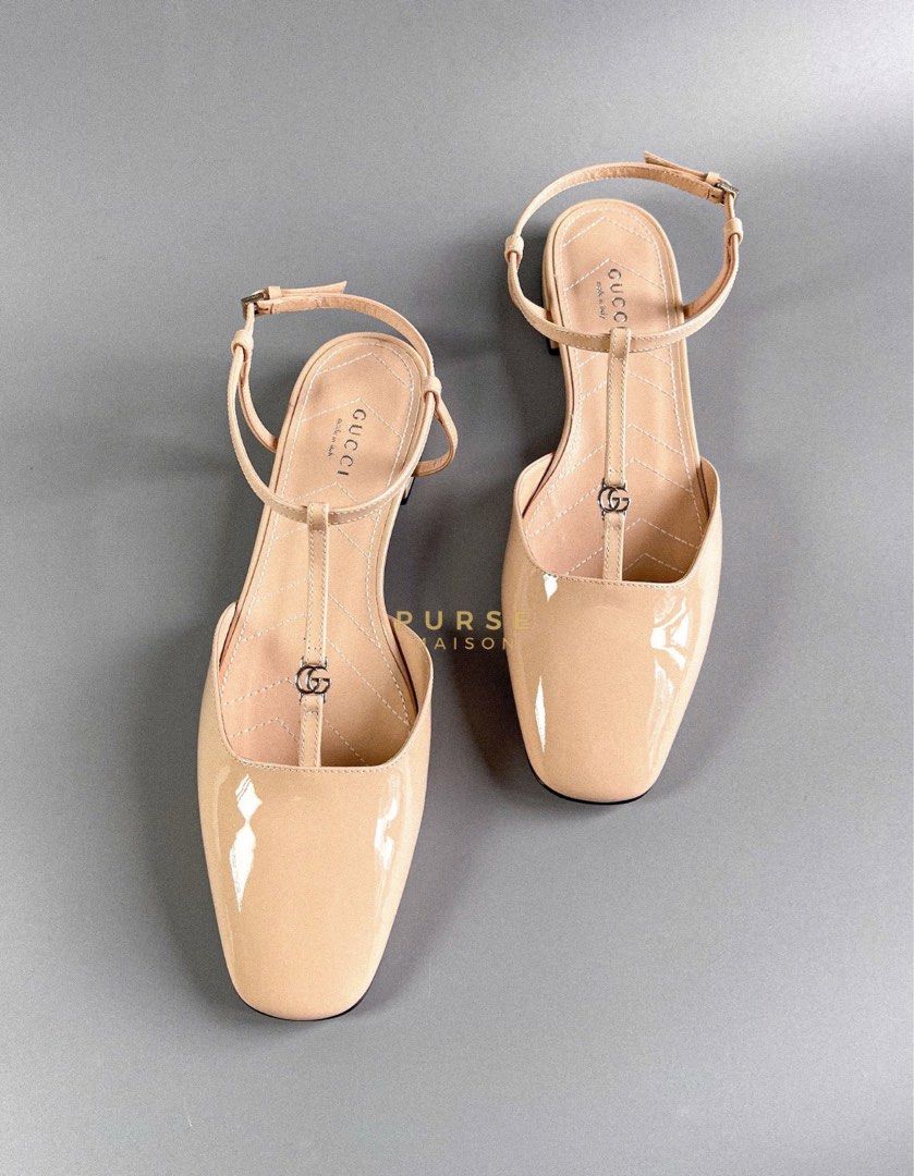 Gucci double g heels sales