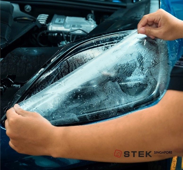 Headlight PPF (Category: Detailing & Protection) located in Singapore. Submitted by 5dminimart (Listing ID 1293888052, Image 1). Description: Protect your headlight from rock chips, yellowing, contamination or scratches. TPU material used.