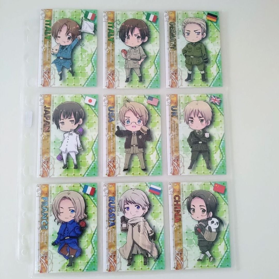 Hetalia Axis Powers Anime Trading Card by Frontier Works - Italy  