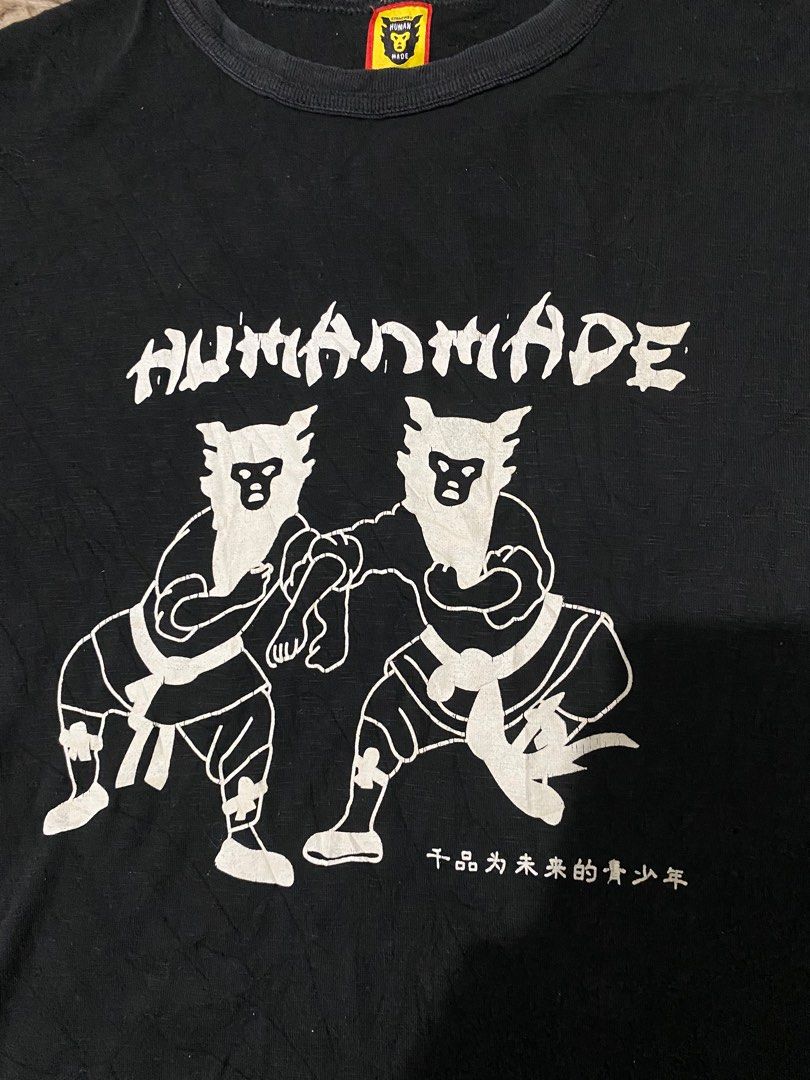 Human made shirt (Category: Activewear) located in Mexico. Submitted by iseemiyakee. (Listing ID 1293841523, Image 2). Description: Size Small to Medium Width 21 Length 26 No issue .
