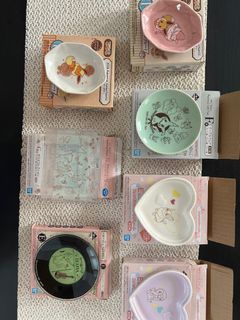 Ichiban Kuji Pokemon Ceramic mini plates (Bandai Spirits)