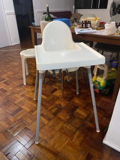 IKEA antilop high chair with tray