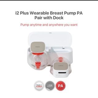 Imani i2 Plus Wearable Breast Pump PA Pair with Dock