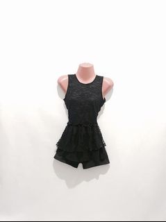 Jumpsuit style (Set of Top and Shorts)