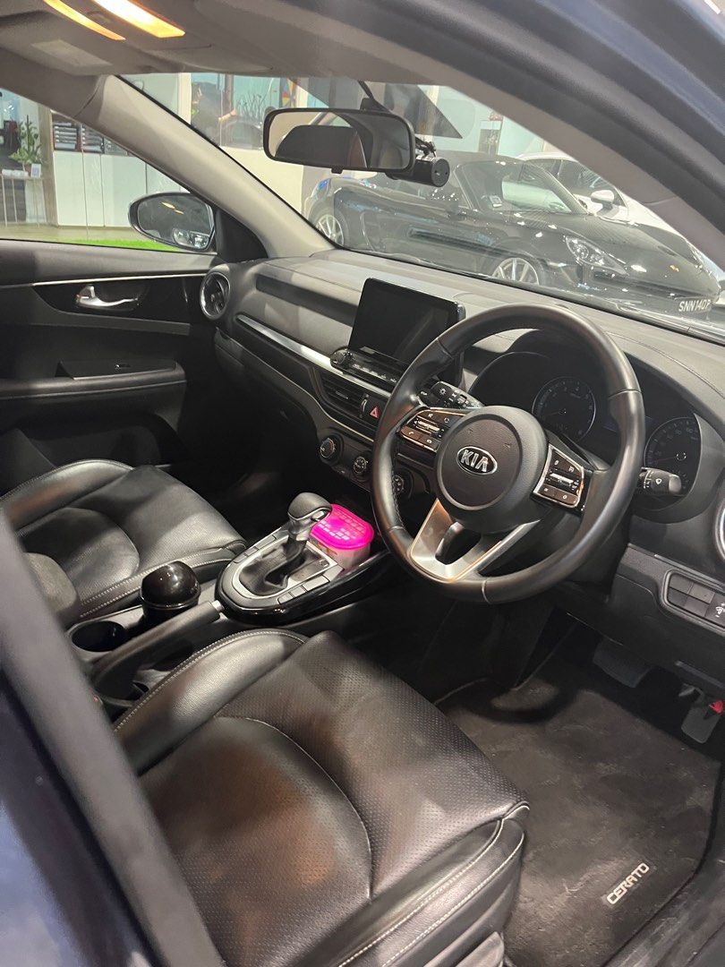 Kia Cerato 1.6 EX (A) (Category: Used Cars) located in Singapore. Submitted by drivegallery (Listing ID 1293837606, Image 3). Description: MONTHLY FROM $1000 Hari Raya $0 Driveaway Promotion✨✨✨ Looking for a fuss-free car purchase experience? - LOWEST Interest Rate From 2.48% - Flexible Finance Schemes - Full Loan Availability - $0 Driveaway Availability - HIGHEST Trade In Quote ☎️Contact Number Javan- 9323 2295.