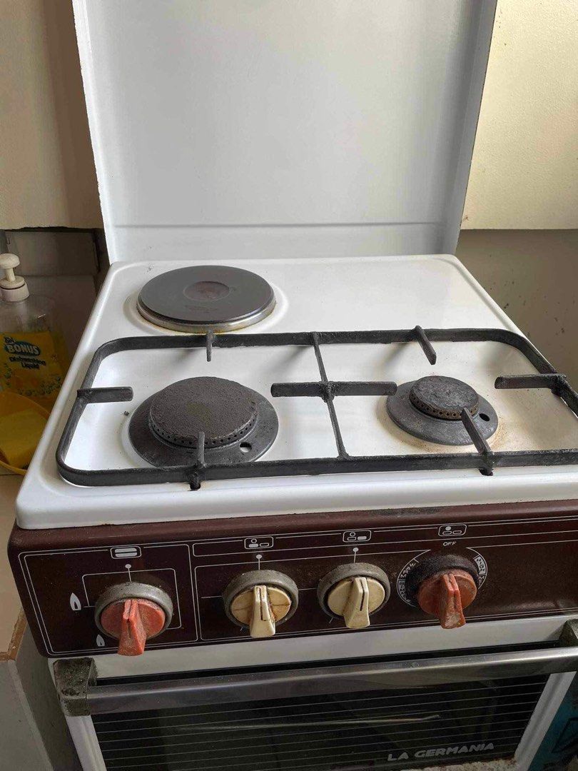 La germania range stove. 1 burner not working (Category: Ovens & Toasters) located in Manila. Submitted by csrtechsol61982 (Listing ID 1293759574, Image 2). Description: .