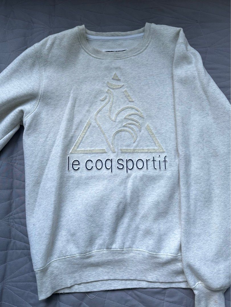 Le Coq Sportif 3D Pullover Men s Fashion Coats Jackets and Outerwear on Carousell