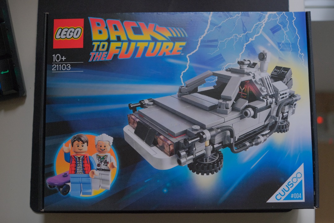 全新直角盒】Lego 21103 回到未來The DeLorean Time Machine Back to